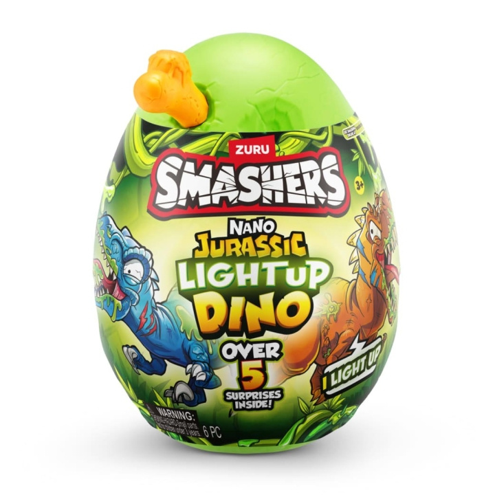 Smashers Jurassic Nano Egg - Serie 1 (74132TQ1) i gruppen LEGETØJ, BØRN & BABY / Legetøj / Figurer, miniaturer og tilbehør hos TP E-commerce Nordic AB (D19176)