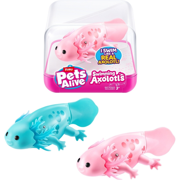 Pets Alive Svømmende axolotl (9556UQ1) i gruppen LEGETØJ, BØRN & BABY / Legetøj / Figurer, miniaturer og tilbehør hos TP E-commerce Nordic AB (D19178)