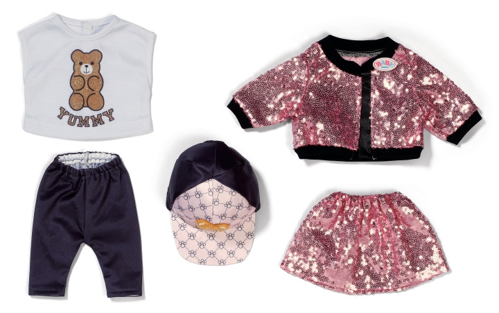 BABY Born Glam Outfit 43cm - (837320) i gruppen LEGETØJ, BØRN & BABY / Legetøj / Docks og tilbehør hos TP E-commerce Nordic AB (D19206)