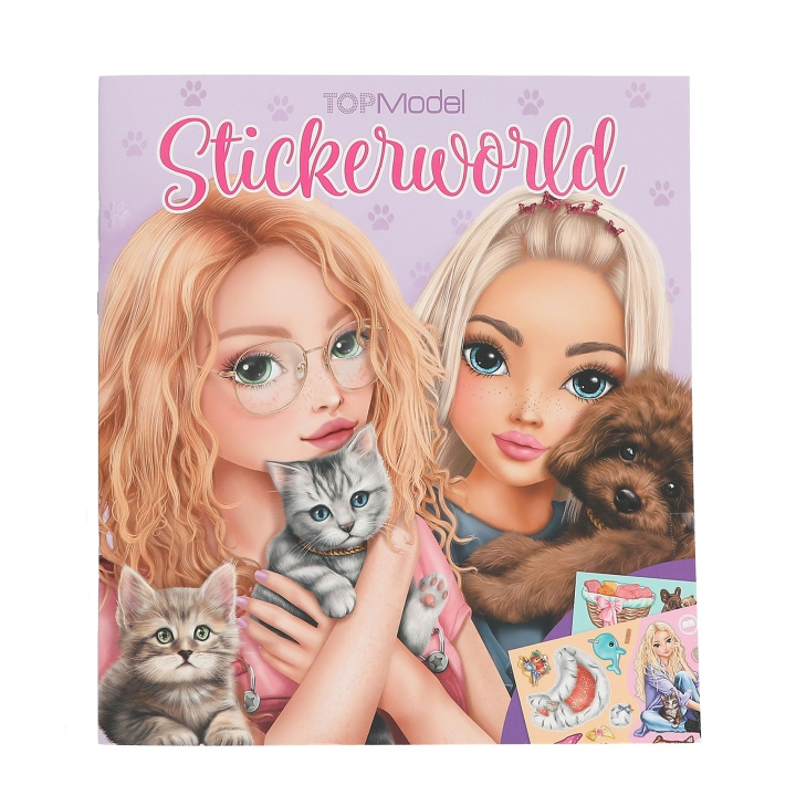 TOPModel Stickerworld KITTY og DOGGY - (0413571) i gruppen LEGETØJ, BØRN & BABY / Legetøj / Hobbyartikler hos TP E-commerce Nordic AB (D19219)
