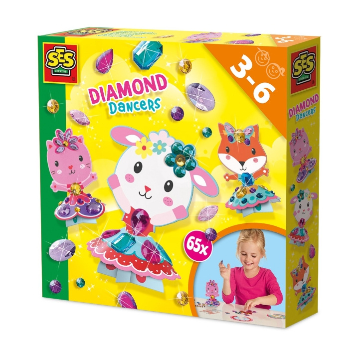 SES Creative Diamantmaleri - Diamantdansere (S14048) i gruppen LEGETØJ, BØRN & BABY / Legetøj / Hobbyartikler hos TP E-commerce Nordic AB (D19220)