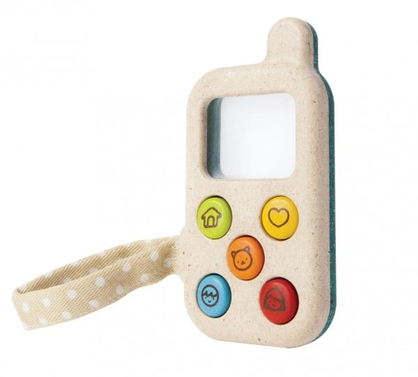 PlanToys Min første telefon (5674) i gruppen LEGETØJ, BØRN & BABY / Babyleg (0-3 år) / Aktivitetslegetøj hos TP E-commerce Nordic AB (D19227)