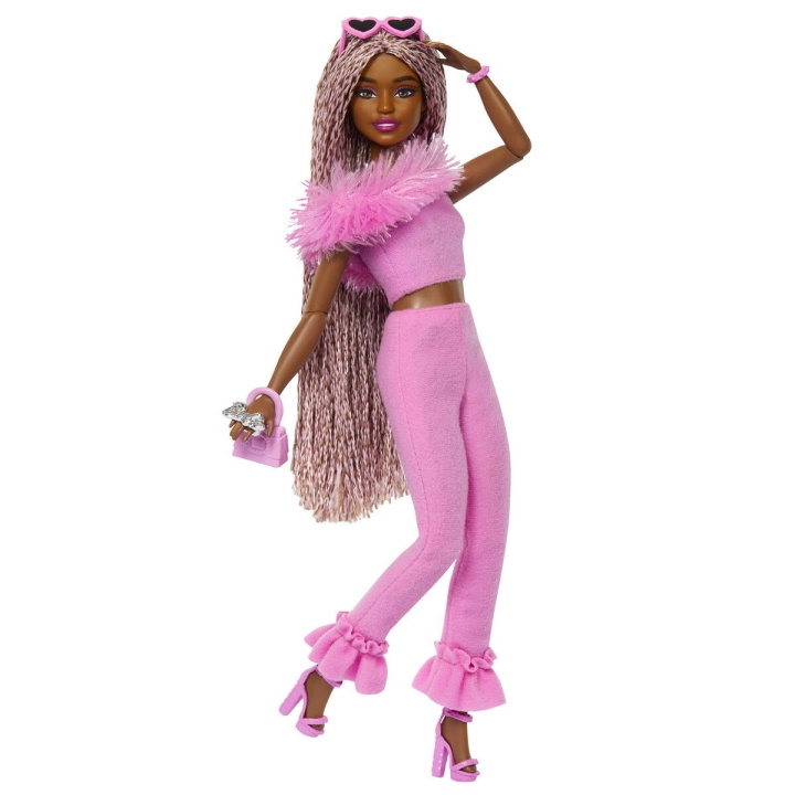 Barbie Deluxe Style Fur Black - (960-2511) i gruppen LEGETØJ, BØRN & BABY / Legetøj / Docks og tilbehør hos TP E-commerce Nordic AB (D19253)