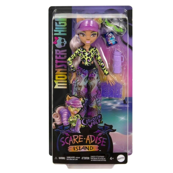 Monster High Scare-adise Island Clawdeen dukke - (218-2503) i gruppen LEGETØJ, BØRN & BABY / Legetøj / Docks og tilbehør hos TP E-commerce Nordic AB (D19258)
