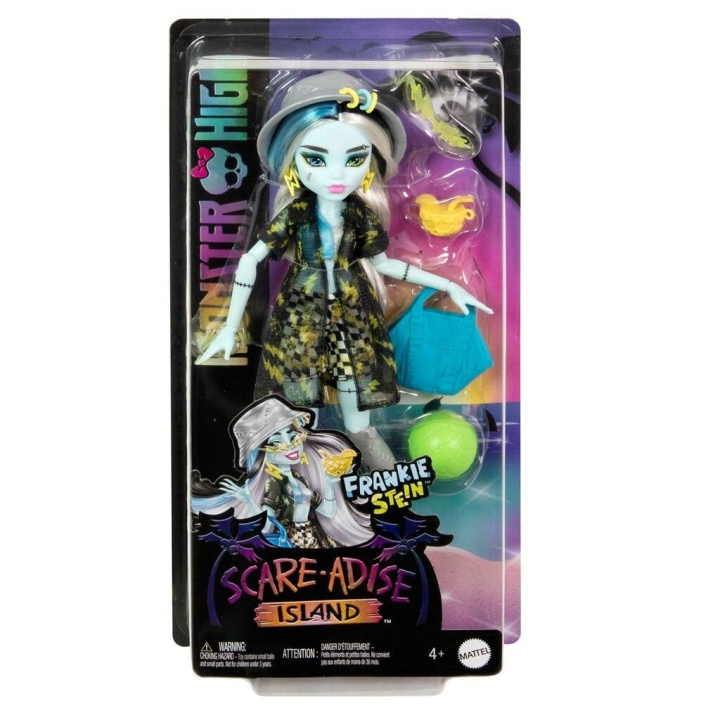 Monster High Scare-adise Island Frankie dukke - (218-2504) i gruppen LEGETØJ, BØRN & BABY / Legetøj / Docks og tilbehør hos TP E-commerce Nordic AB (D19259)