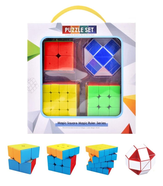 Vini Games Vini Game - Magisk 3x terning + lineal (31286) i gruppen LEGETØJ, BØRN & BABY / Legetøj / Legetøj hos TP E-commerce Nordic AB (D19263)