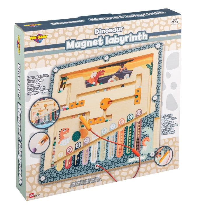 Vini Games Dinosaur træ/magnet spil (31914) i gruppen LEGETØJ, BØRN & BABY / Legetøj / Legetøj hos TP E-commerce Nordic AB (D19268)