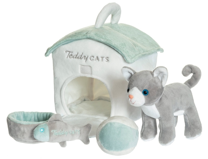 Teddykompaniet Legesæt med bamsekatte - (TK4218) i gruppen LEGETØJ, BØRN & BABY / Legetøj / Legesæt hos TP E-commerce Nordic AB (D19279)