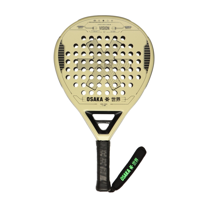 Osaka Vision Power padel tennis bat i gruppen SPORT, FRITID & HOBBY / Sportsudstyr / Padel ketcher hos TP E-commerce Nordic AB (D19284)