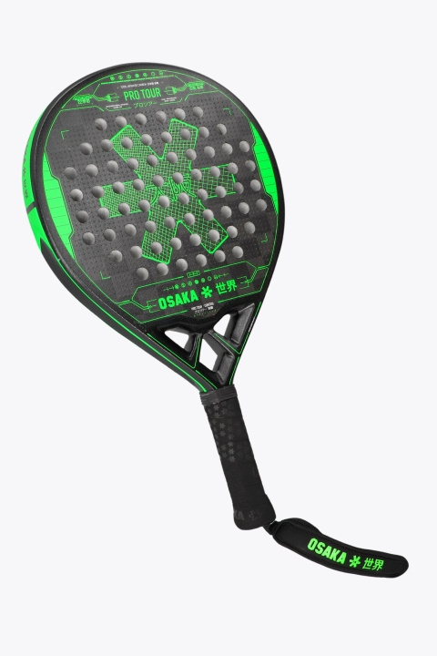 Osaka Pro Tour Control padel tennis bat - sort/grøn i gruppen SPORT, FRITID & HOBBY / Sportsudstyr / Padel ketcher hos TP E-commerce Nordic AB (D19289)