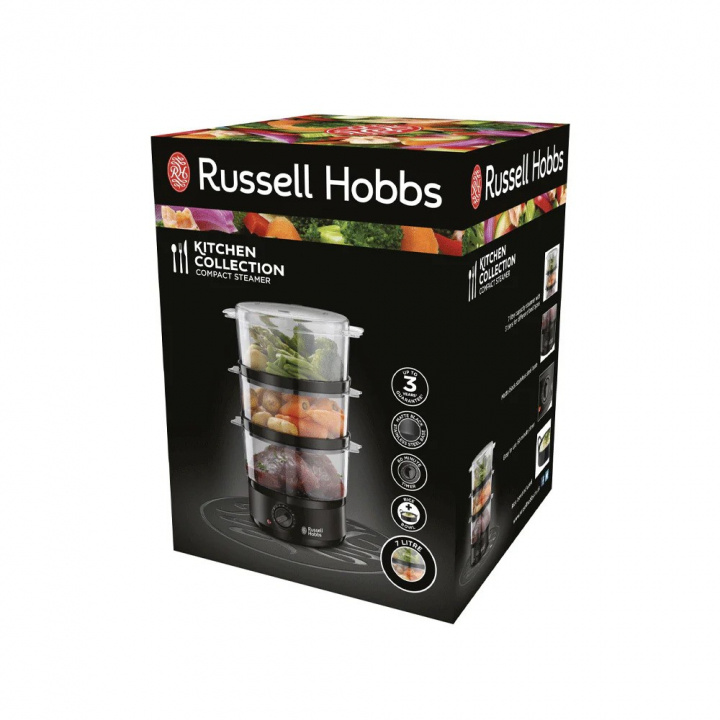 Russell Hobbs Kompakt dampkoger til mad i gruppen HJEM, HUS & HAVE / Køkkenredskaber / Øvrige køkkenredskaber hos TP E-commerce Nordic AB (D19294)