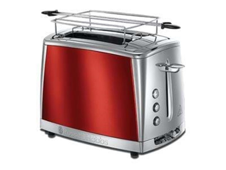 Russell Hobbs Luna 2 skive brødrister - solrød i gruppen HJEM, HUS & HAVE / Husholdningsapparater / Brødristere & Sandwich Makers / Brødristere hos TP E-commerce Nordic AB (D19296)