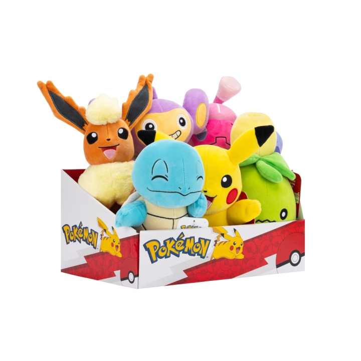 Pokémon Plys 20 CM Asst. (95217-21) i gruppen LEGETØJ, BØRN & BABY / Babyleg (0-3 år) / Tøjdyr hos TP E-commerce Nordic AB (D19303)