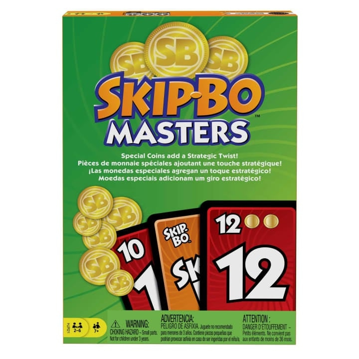 Mattel Games Skip-Bo Masters (HJR21) i gruppen LEGETØJ, BØRN & BABY / Spil / Kortspil hos TP E-commerce Nordic AB (D19340)