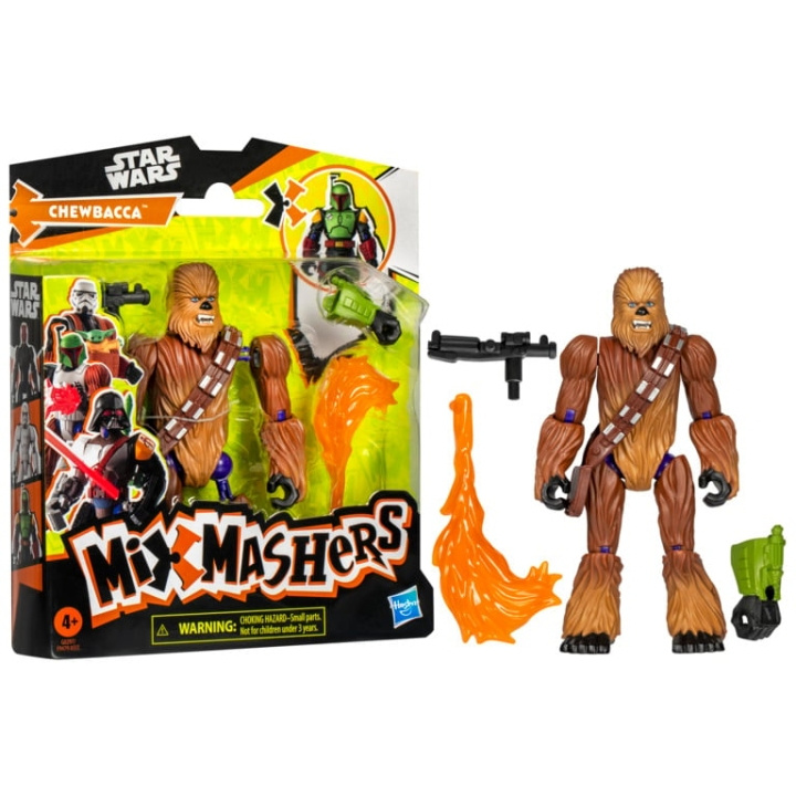 Star Wars MixMashers Chewbacca actionfigur (G0297) i gruppen LEGETØJ, BØRN & BABY / Legetøj / Figurer, miniaturer og tilbehør hos TP E-commerce Nordic AB (D19349)