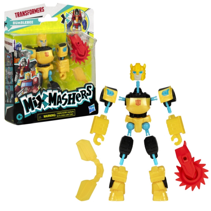 Transformers Mix Mashers Bumblebee actionfigur (F9734) i gruppen LEGETØJ, BØRN & BABY / Legetøj / Figurer, miniaturer og tilbehør hos TP E-commerce Nordic AB (D19352)