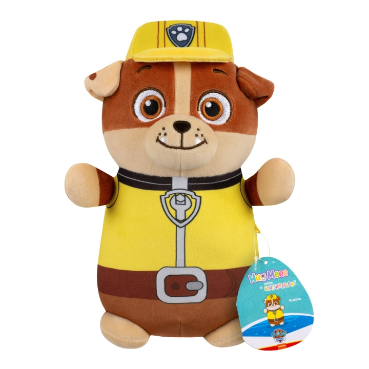 Squishmallows Hugmees plysdyr Paw Patrol - Rubble i gruppen LEGETØJ, BØRN & BABY / Babyleg (0-3 år) / Tøjdyr hos TP E-commerce Nordic AB (D19359)