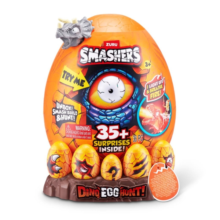 Smashers Dino æggejagt - serie 1 (74133) i gruppen LEGETØJ, BØRN & BABY / Spil / Brætspil hos TP E-commerce Nordic AB (D19374)