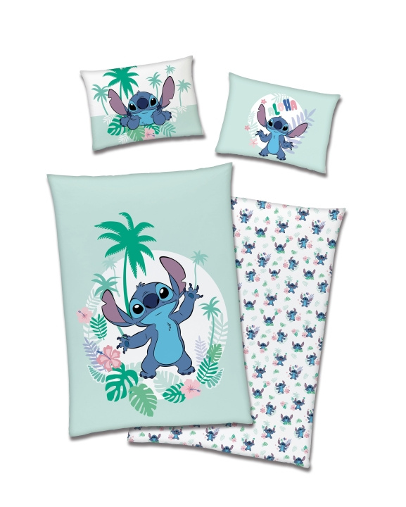 Disney Bed Linen - Adult Size 140 x 200 cm - Stitch (8014798) i gruppen LEGETØJ, BØRN & BABY / Børnetekstiler / Sengetøj hos TP E-commerce Nordic AB (D19383)
