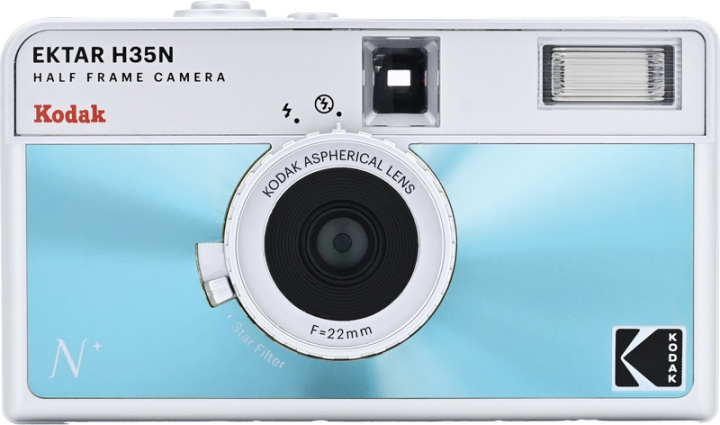 Kodak EKTAR H35N kamera - glaseret blå i gruppen HJEMMEELEKTRONIK / Foto og video / Kamera hos TP E-commerce Nordic AB (D19394)