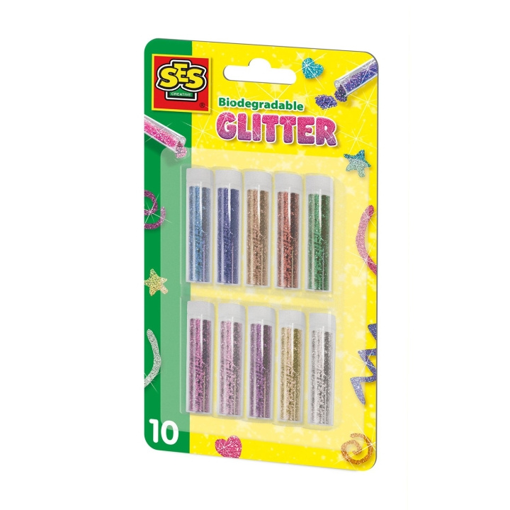 SES Creative Bionedbrydeligt glitter - (S00252) i gruppen LEGETØJ, BØRN & BABY / Legetøj / Hobbyartikler hos TP E-commerce Nordic AB (D19399)