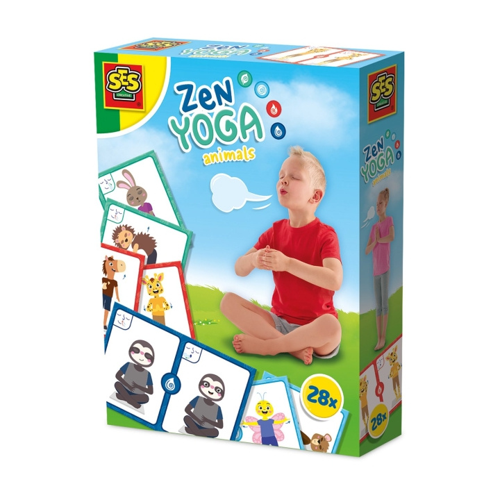 SES Creative Dyreyoga Zen - (S02407) i gruppen LEGETØJ, BØRN & BABY / Babyleg (0-3 år) / Aktivitetslegetøj hos TP E-commerce Nordic AB (D19405)