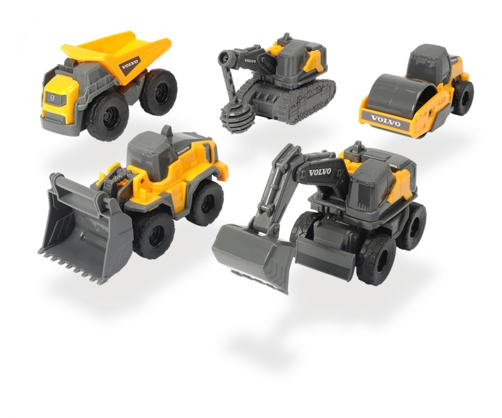 Dickie Toys Volvo Micro Workers (203722008) i gruppen LEGETØJ, BØRN & BABY / Legetøj / Legetøjsbiler hos TP E-commerce Nordic AB (D19415)