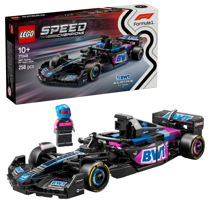 LEGO Speed Champions - BWT Alpine F1® Team A524 Racerbil (77248) i gruppen LEGETØJ, BØRN & BABY / Legetøj / Bygge legesager / Lego hos TP E-commerce Nordic AB (D19421)