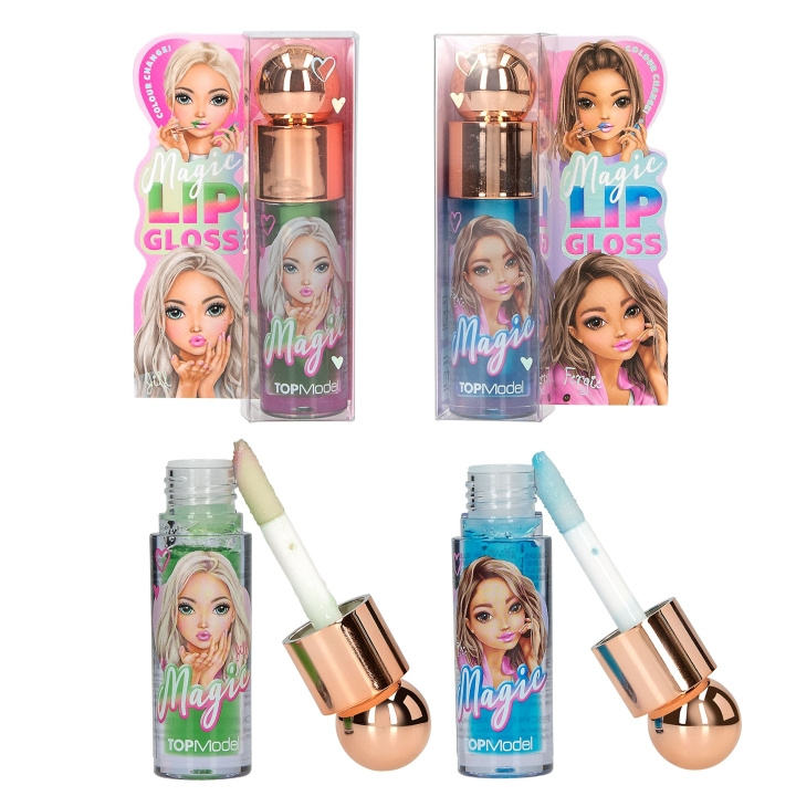 TOPModel Magic Lip Gloss BEAUTY and ME - Blå, grøn i gruppen SKØNHED & HELSE / Makeup / Læber / Lip gloss hos TP E-commerce Nordic AB (D19462)