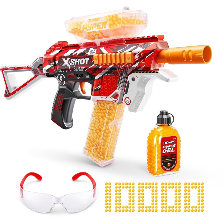 X-Shot XSHOT Hyper Gel Medium Blaster (2500Gellets)-Farvet kasse - (36621) i gruppen LEGETØJ, BØRN & BABY / Legetøj / Action spil hos TP E-commerce Nordic AB (D19497)