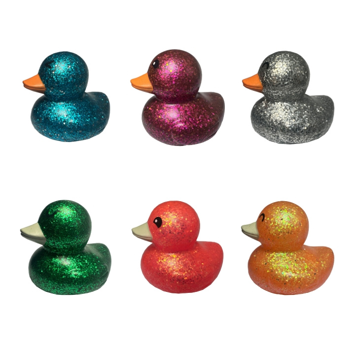 Magni Badeand med glitter 6 stk - (3954) i gruppen LEGETØJ, BØRN & BABY / Udeleg & Sport / Vandleg, bad og strand hos TP E-commerce Nordic AB (D19520)