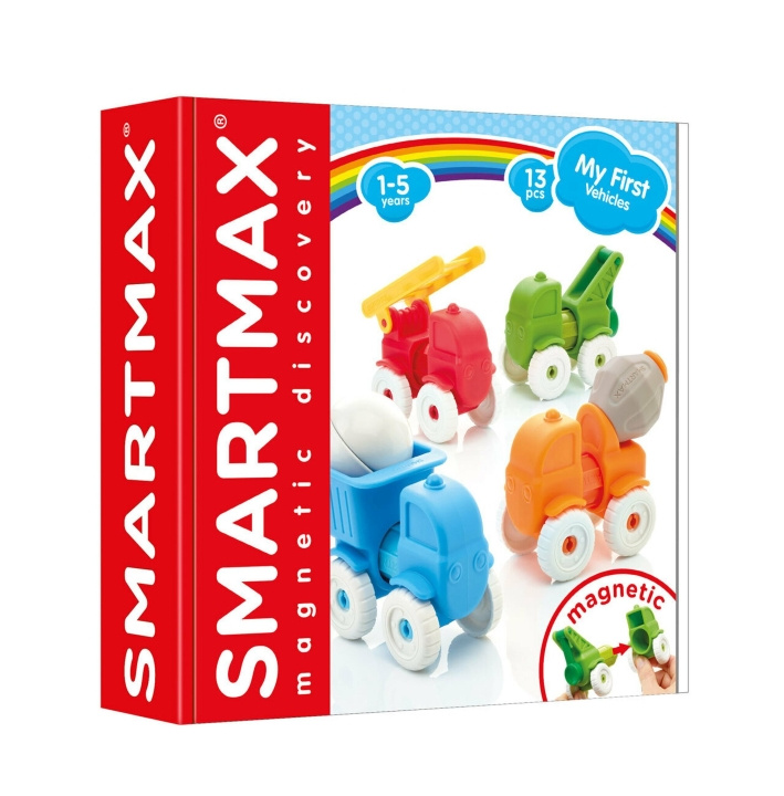 SmartMax Smart Max - Mine første køretøjer (Nordic) (SG5048) i gruppen LEGETØJ, BØRN & BABY / Legetøj / Legetøjsbiler hos TP E-commerce Nordic AB (D19521)