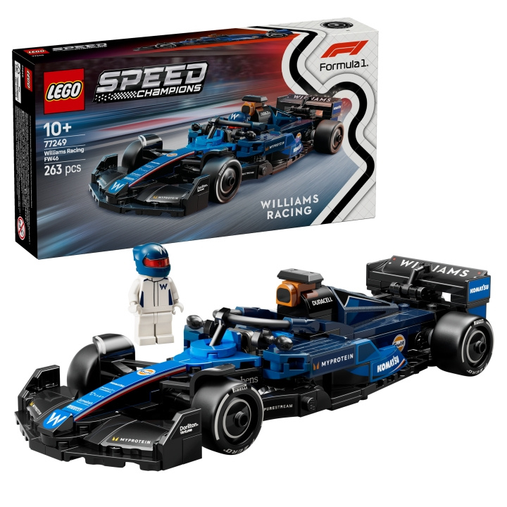 LEGO Speed Champions - Williams Racing FW46 F1® Racerbil (77249) i gruppen LEGETØJ, BØRN & BABY / Legetøj / Bygge legesager / Lego hos TP E-commerce Nordic AB (D19531)