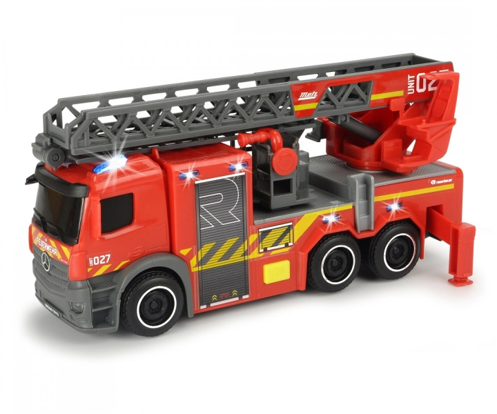 Dickie Toys Byens brandbil med stige (203714023) i gruppen LEGETØJ, BØRN & BABY / Legetøj / Legetøjsbiler hos TP E-commerce Nordic AB (D19548)