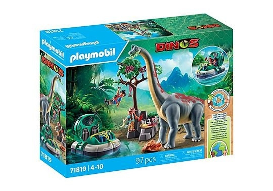Playmobil Brachiosaurus med svævefly (71819) i gruppen LEGETØJ, BØRN & BABY / Legetøj / Legesæt hos TP E-commerce Nordic AB (D19557)