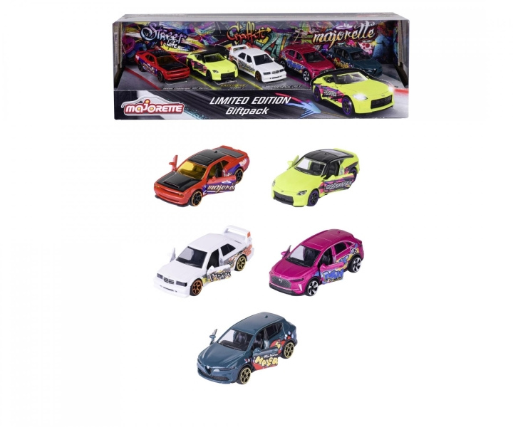 Majorette Limited Edition 11 - Gavepakke med 5 biler (212054039) i gruppen LEGETØJ, BØRN & BABY / Legetøj / Legetøjsbiler hos TP E-commerce Nordic AB (D19568)