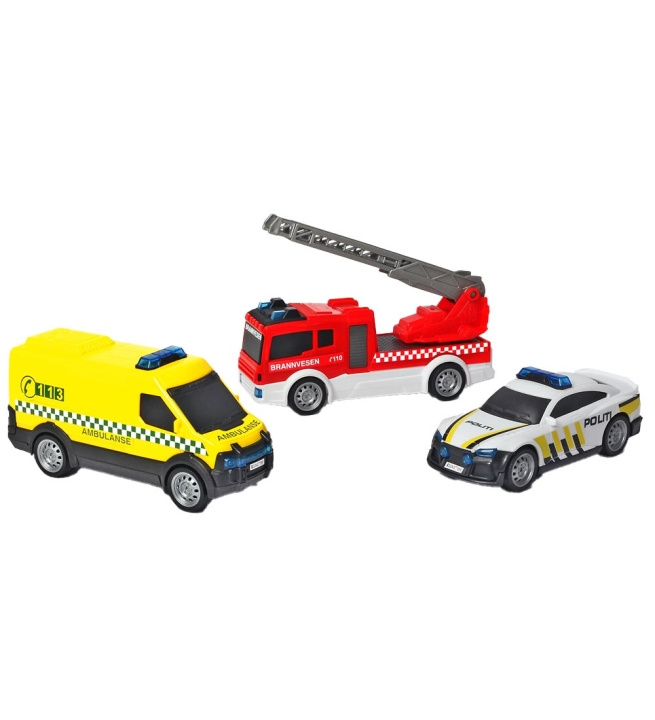 Dickie Toys SOS Team Set - dansk (203712015018) i gruppen LEGETØJ, BØRN & BABY / Legetøj / Legesæt hos TP E-commerce Nordic AB (D19571)