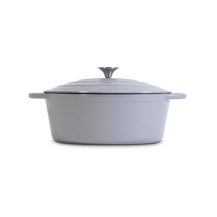 Sobczyk Emaljeret oval støbejernspande - 30x22,5 cm i gruppen HJEM, HUS & HAVE / Køkkenredskaber / Bageplader hos TP E-commerce Nordic AB (D19575)