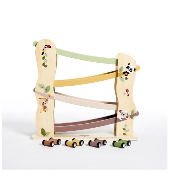 Tiny Love Bilskyder i træ - Boho Chic (3333150521) i gruppen LEGETØJ, BØRN & BABY / Babyleg (0-3 år) / Aktivitetslegetøj hos TP E-commerce Nordic AB (D19582)