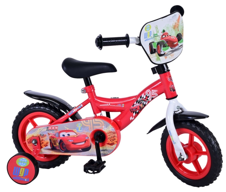 Volare Børnecykel 10 - Biler (31005-NP) i gruppen LEGETØJ, BØRN & BABY / Udeleg & Sport / Cykler og scootere hos TP E-commerce Nordic AB (D19593)