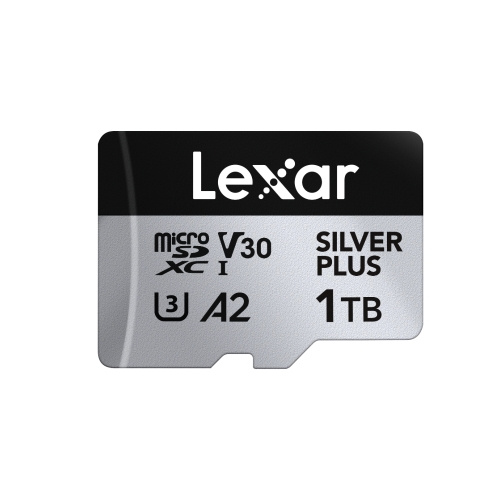 Lexar microSDXC Professional SILVER Plus UHS-I/U3/A2/4K R205/W150 (V30) - 1TB i gruppen HJEMMEELEKTRONIK / Lagringsmedier / Hukommelseskort / SD/SDHC/SDXC hos TP E-commerce Nordic AB (D19596)