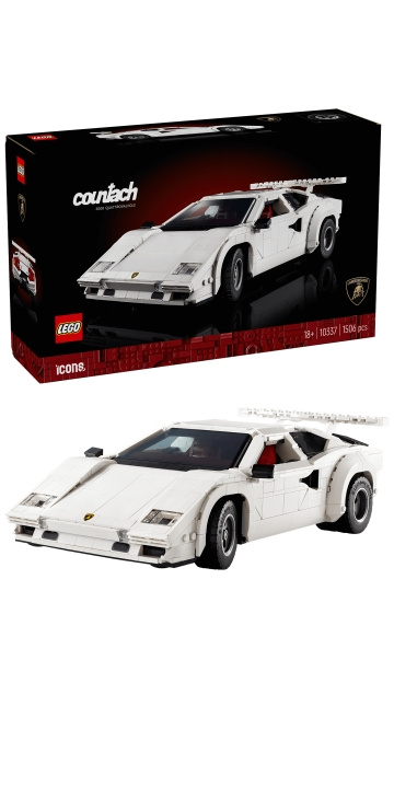 LEGO Ikoner - Lamborghini Countach 5000 Quattrovalvole (10337.) i gruppen LEGETØJ, BØRN & BABY / Legetøj / Bygge legesager / Lego hos TP E-commerce Nordic AB (D19597)