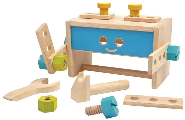 PlanToys Robot-værktøjskasse - (PT-5540) i gruppen LEGETØJ, BØRN & BABY / Legetøj / Legesæt hos TP E-commerce Nordic AB (D19616)
