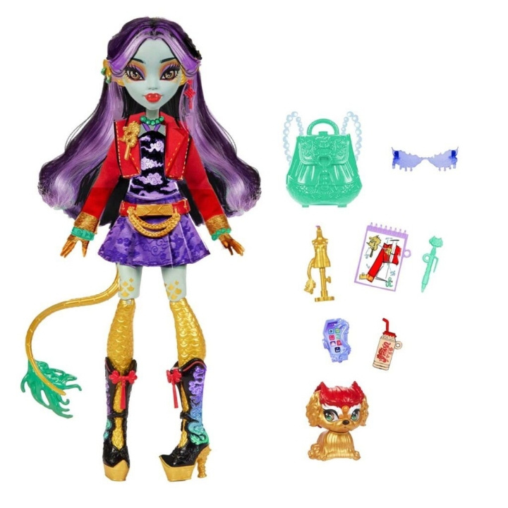 Monster High Jinafire Core Doll - (218-2501) i gruppen LEGETØJ, BØRN & BABY / Legetøj / Docks og tilbehør hos TP E-commerce Nordic AB (D19623)
