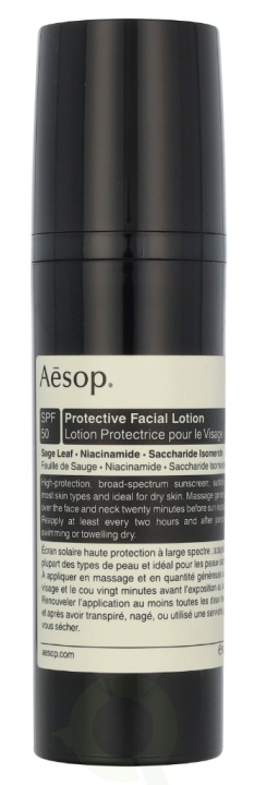 AESOP Protective Facial Lotion SPF50 50 ml i gruppen SKØNHED & HELSE / Hudpleje / Ansigt / Dagcreme hos TP E-commerce Nordic AB (D19625)