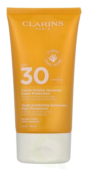 Clarins Youth-Protecting Suncreen High Protection SPF30 150 ml i gruppen SKØNHED & HELSE / Hudpleje / Tanning / Solbeskyttelse hos TP E-commerce Nordic AB (D19644)
