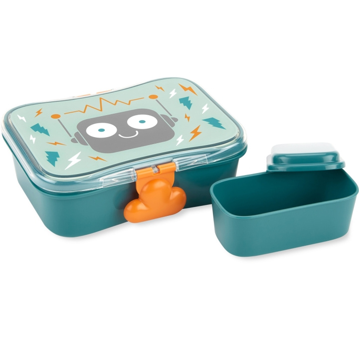 Skip Hop Spark Style Matlåda, Robot i gruppen LEGETØJ, BØRN & BABY / Mad & Drikke / Børnebestik og tallerkener hos TP E-commerce Nordic AB (D19665)