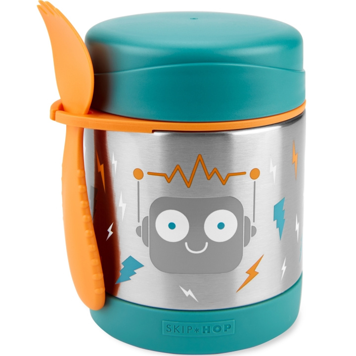 Skip Hop Spark Style Mattermos, Robot i gruppen SPORT, FRITID & HOBBY / Friluftsliv / Termokander & vandflasker hos TP E-commerce Nordic AB (D19666)