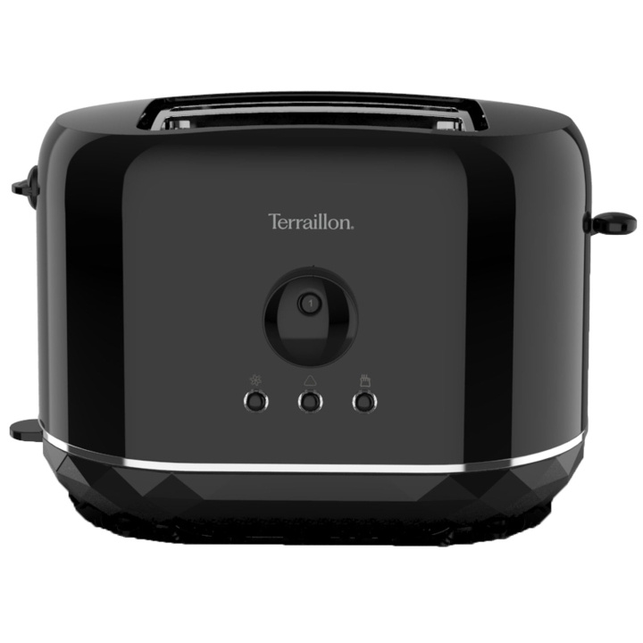 Terraillon Brödrost Diamond 2 Skivor svart i gruppen HJEM, HUS & HAVE / Husholdningsapparater / Brødristere & Sandwich Makers / Brødristere hos TP E-commerce Nordic AB (D19685)