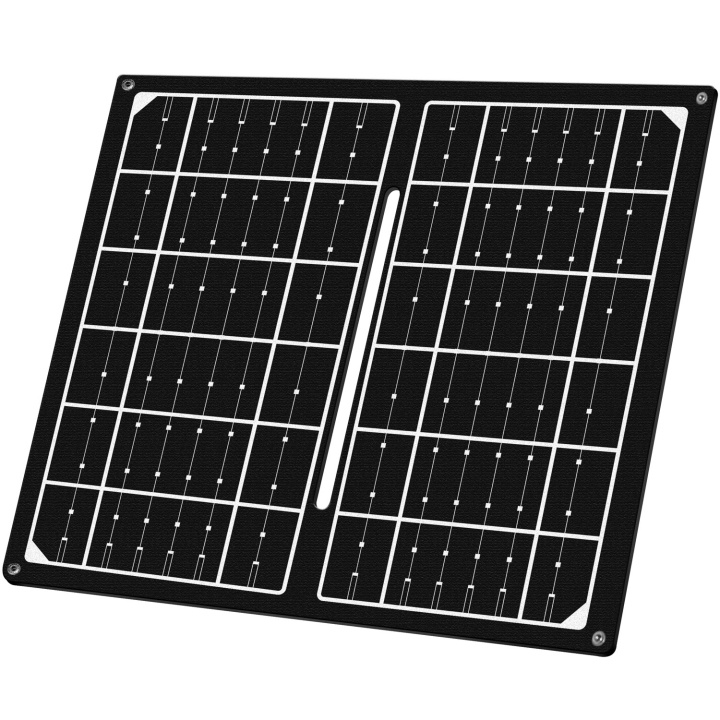 LogiLink Vikbar solcellspanel med USB-laddare 1 x USB-A 7W i gruppen SPORT, FRITID & HOBBY / Friluftsliv / Solar cell charging hos TP E-commerce Nordic AB (D19702)